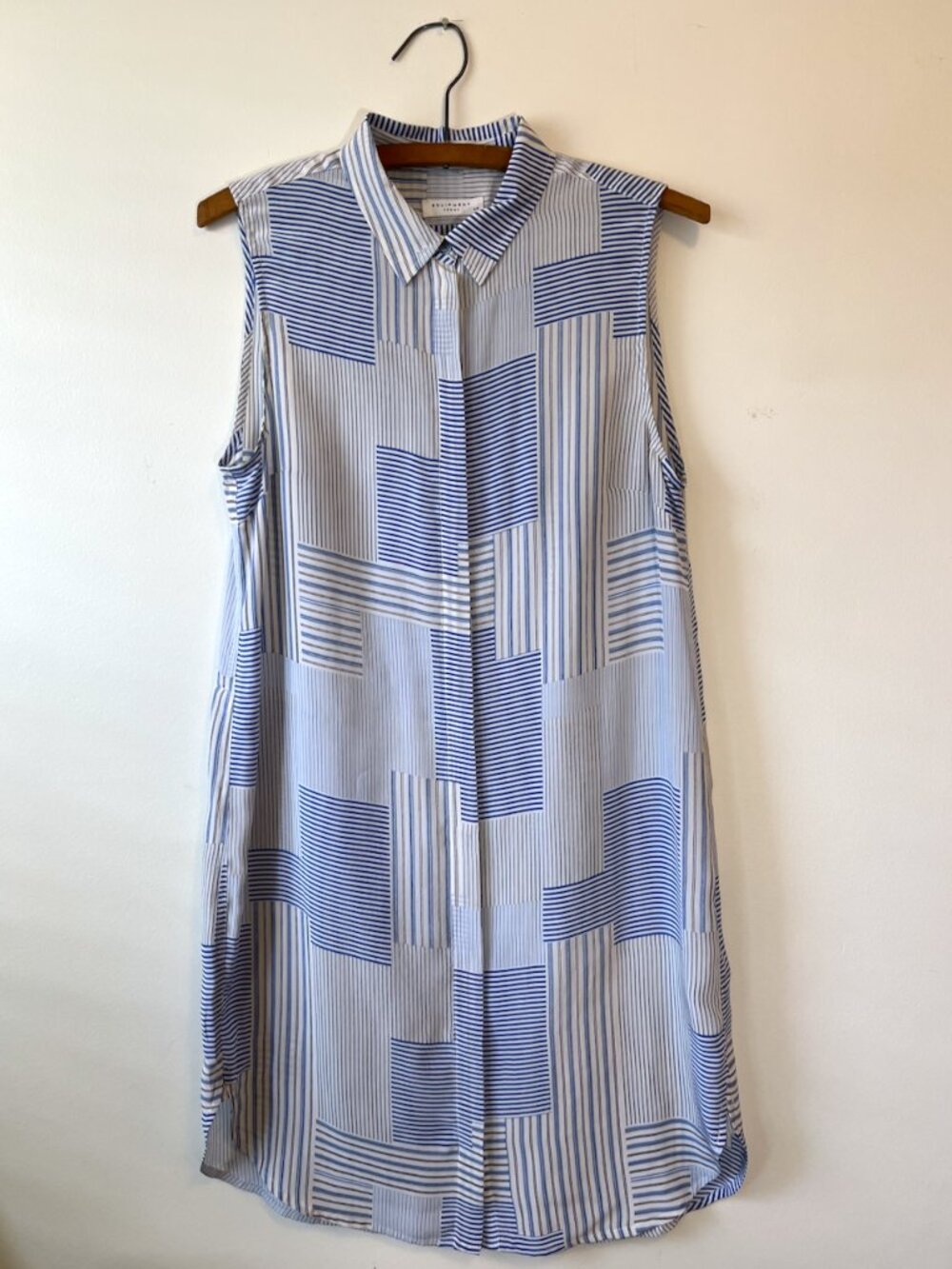 Equipment Femme 100% Silk Michaela Shirtdress - S/P - Excellent condition